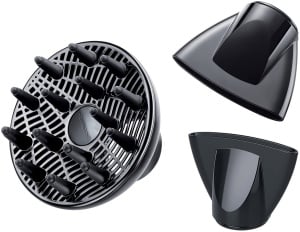 Uscator de par Remington Professional Ion Pro-Air (2300 W, 130 km/h, motor de curent alternativ puternic si durabil cu setare la rece reala, 3 viteze de incalzire si 2 viteze de ventilator, doua duze de coafat + difuzor), AC5999 - Img 5