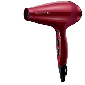 Uscator de par Remington Professional Ion Silk (2400W, 140km/h, 3 accesorii de coafare, imbogatit cu proteine de matase si ceramica, generator de ioni, motor de curent alternativ de lunga durata cu functie turbo si setare la rece) AC9096 - Img 2