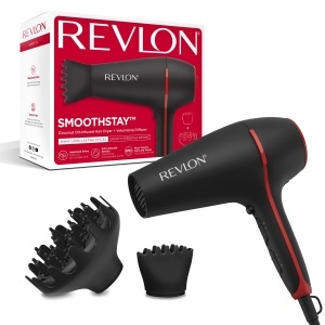 Uscator de par Revlon RVDR5317, 2000W, Tehnologie ceramica si turmalina, Accesorii styling