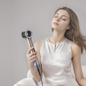 Uscator de par si styler multifunctional VEVOR 4-in-1 CT-302i 110000 RPM 1600W 4 trepte de temperatura - Img 8