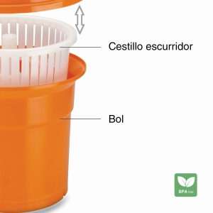 Uscator de salata 25L Lacor 61425, fabricat in Europa, garantie inclusa - Img 5