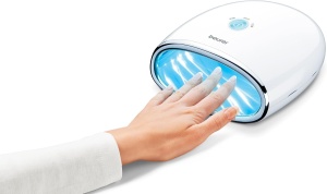 Uscator unghii UVLED Beurer MP 48, 18 LED-uri, 3 timere - Img 2