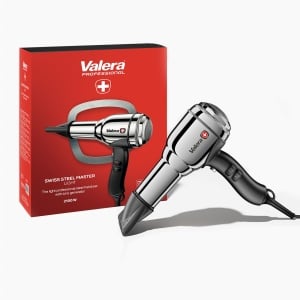 Valera, Swiss Steel Master Light, uscator de par profesional din otel cromat, uscator de par usor cu motor puternic, 3 niveluri de temperatura, generator de ioni, 2100 W, Swiss Made - Img 3