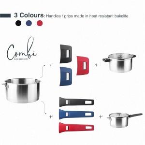 Vas de cuptor Lacor 56624, inox 1810, 5.5 litri, inductie, 24cm - Img 5