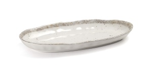 Vas oval din melamina Lacor 63863, 25.4x13x2.9 cm, material de calitate