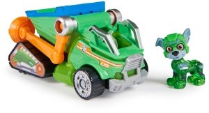 Vehicul de salvare PAW Patrol Rocky cu efecte de lumina si sunet, 17 cm - Img 8