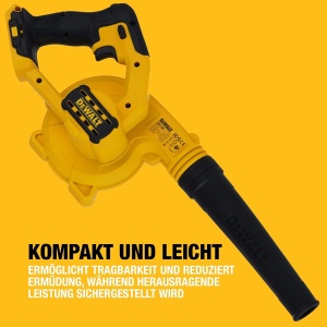 Ventilator cu acumulator DEWALT DCV100, 18V, 290 kmh, 3 trepte de viteza - Img 4