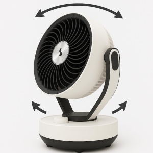 Ventilator de birou BEPER P206VEN261 cu Aroma-Diffusor, 50W, 2 viteze - Img 3