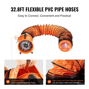 Ventilator de constructie VEVOR BT-SHT12A-U(S)10, 367W, 2800 RPM, 4373 m3h - Img 4