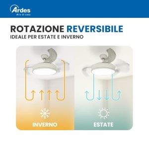 Ventilator de tavan ARDES AIRGLOW EVO AR5PL92, 92 cm, motor DC 59 W, LED reglabil - Img 7