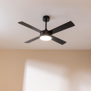 Ventilator de tavan Cecotec EnergySilence Aero 5200, 60W, 132 cm, cu LED si telecomanda - Img 2