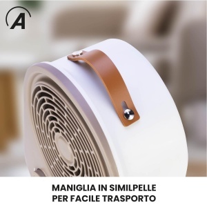 Ventilator Electric Ardes SYNTHO 2000W cu Termostat Reglabil si Design Compact - Img 2