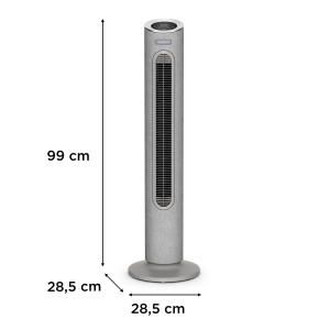 Ventilator turn Rowenta Eole Home VU6980F0 40 dB 7 viteze Timer Gri - Img 9