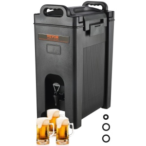 VEVOR Dispenser Bauturi Calde si Reci 189L Model 5GL Izolare Termica Robinet Dublu