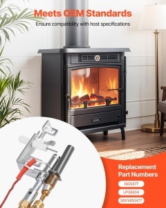 VEVOR Kit Zundflamme Gaz OE 14D0477 Compatibil Lexington Forge Majestic - Img 4