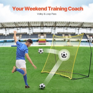 VEVOR Rebounder Fotbal 200x200 cm ZQHTW7x7 Plasa rezistenta si portabila - Img 3