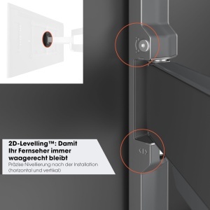 Vogels TVM 5447 Suport TV de Perete Rotativ 65 inch 180deg Max VESA 400x400 - Img 8