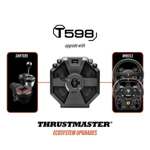 Volan de curse Thrustmaster T598 cu motor Direct Axial Drive, pedalier metalic, XBOX PC - Img 14