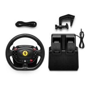 Volan de curse Thrustmaster T98 Ferrari 296 GTS cu pedalier pentru PC - Img 10
