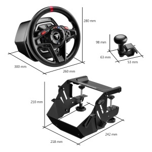 Volan Simulatie Thrustmaster T128 Set Volan cu Pedale Magnetice pentru PS5, PS4 si PC - Img 6