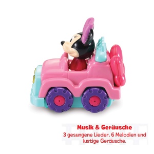 Vtech Tut Tut Baby Flitzer Minnies Gelandewagen Masinuta interactiva copii 1-5 ani - Img 3