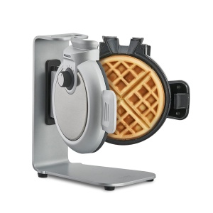 Waffle Maker CASO WaffleUp, 18 cm, 5 trepte de rumenire, culoare argintie