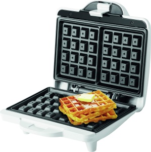 Waffle Maker ECG S 1370, 2 Wafle, Putere 700 W, Design Alb - Img 4