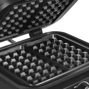 Waffle Maker Princess 132398 Deluxe, 1500W, 2 Wafe, Negru - Img 6