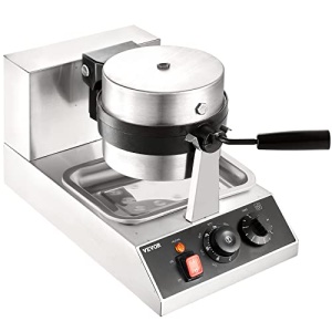 Waffle Maker VEVOR UWF-2205 1300W Inox Control Temperatura Antiaderent - Img 12