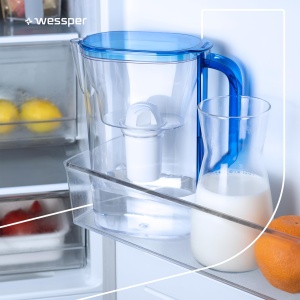 Wessper 3D Slim AquaClassic 27L Filtru Apa Compatibil Brita Classic Albastru - Img 8