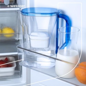 Wessper D3 Slim Aquamax Cana Filtrare Apa 27L Set cu 6 Cartuse Filtrante Albastru - Img 10