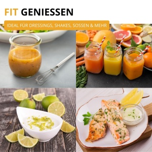Westmark Fitness Set 2 Piese Mixery Limetta RosuTransparent BPA-Free - Img 10