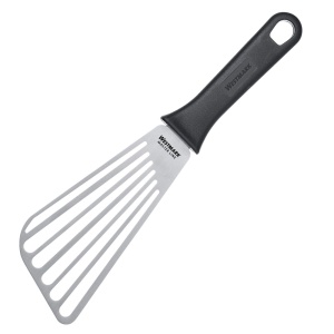 Westmark Professional TurnerGrill Spatule drepte flexibile cu fante Dimensiunea lamei 85 x 165 cm Lungime 295 cm Otel inoxidabilPlastic Master Line Ne