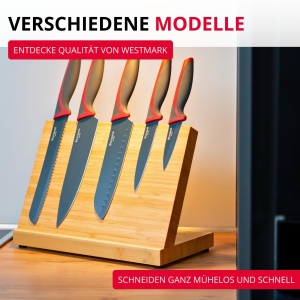 Westmark Schalmesser 14522280 NegruRosu Lama Antiaderenta - Img 8