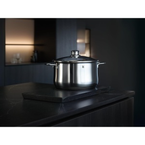 WMF Diadem Plus Cratita mica 16 cm, capac sticla, oala de carne inductie 2l, otel inoxidabil Cromargan lustruit, neacoperit - Img 2