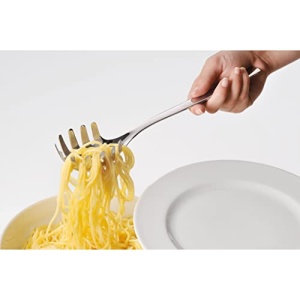 WMF Nuova Lingura pentru paste 30 cm, lingura de spaghete, polonic pentru paste, otel inoxidabil Cromargan lustruit, poate fi spalat in masina de spalat vase - Img 3