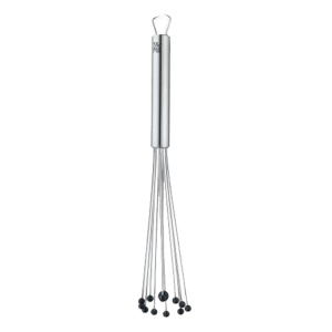 WMF Profi Plus Stirring Blitz 27 cm, Bile de silicon pentru bici, Otel inoxidabil Cromargan partial mat, bile de silicon Blitz pentru amestecare Silicon rezistent la caldura, Tel, Tel