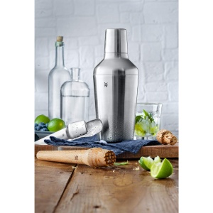 WMF Set de cocktailuri Matryoshka 5 bucati set barman cu shaker de cocktail din otel inoxidabil 700ml ceasca de masurare cl strecuratoare de cocktail  - Img 2