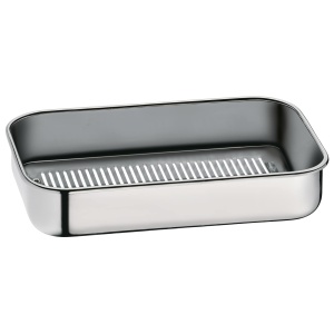 WMF Vitalis Gareinsatz Mare 22x15 cm Cromargan Inox Rezistent la Cuptor