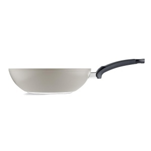 Wok Fissler Ceratal 30 cm 52 L Antiaderent Inductie Gri - Img 5
