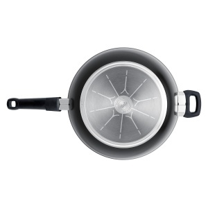 Wok Fissler Ceratal Orbit 32 cm 6L Antiaderent Inductie Fabricat in Germania - Img 4