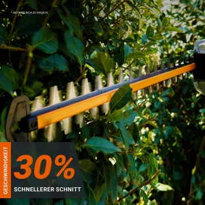 WORX WG263E.9 Nitro Trimmer gard viu fara fir 20V, taieturi uniforme cu mai putine vibratii, motor puternic fara perii, lungime de taiere de 54 cm, distanta intre dinti de 27 mm, fara baterie si incarcator - Img 2
