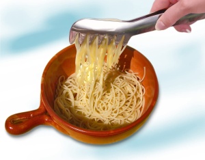 Zanga de Servire Fackelmann, Inox, 19 cm, pentru Spaghete si Salate - Img 7
