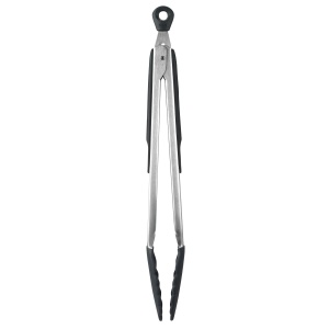 Zanga pentru gatit OXO Good Grips, 30 cm, cu capete din silicon, inox