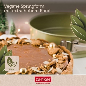 Zenker Springform Green Vision O 26 cm Antiaderenta Vegan Culoare Verde - Img 5