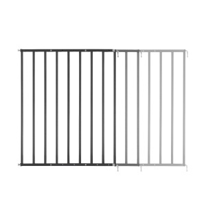 Zid de protectie Badabulle Safe Protect XL, 60-106,5 cm, cu montare prin surub, negru