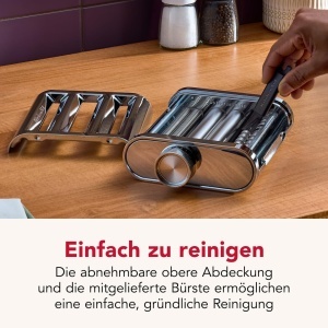 Accesorii pentru paste KitchenAid 3-in-1, din metal, 8 grosimi, compatibilitate universala - Img 5