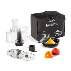 Accesorii Tefal Coach Fresh Box, 5-in-1, pentru procesare alimente, cu sistem Smart Speed