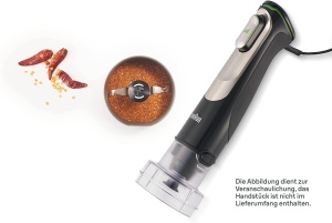 Accesoriu Braun MQS 270 SI EasyClick Plus pentru Stabmixer MultiQuick 7 si 9 Argintiu - Img 2