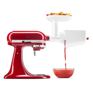 Accesoriu pentru Pireu KitchenAid 5KSMFGA, Alb, Ideal pentru Fructe si Legume